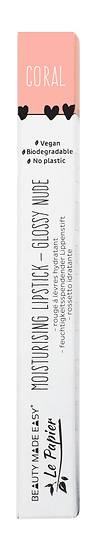 BEAUTY MADE EASY Moisturising Lipstick Glossy Nude Coral | 6g