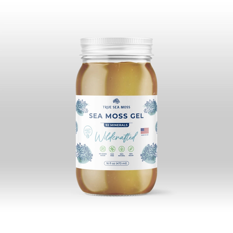 TRUE SEA MOSS Wildcrafted Sea Moss Gel | 453g