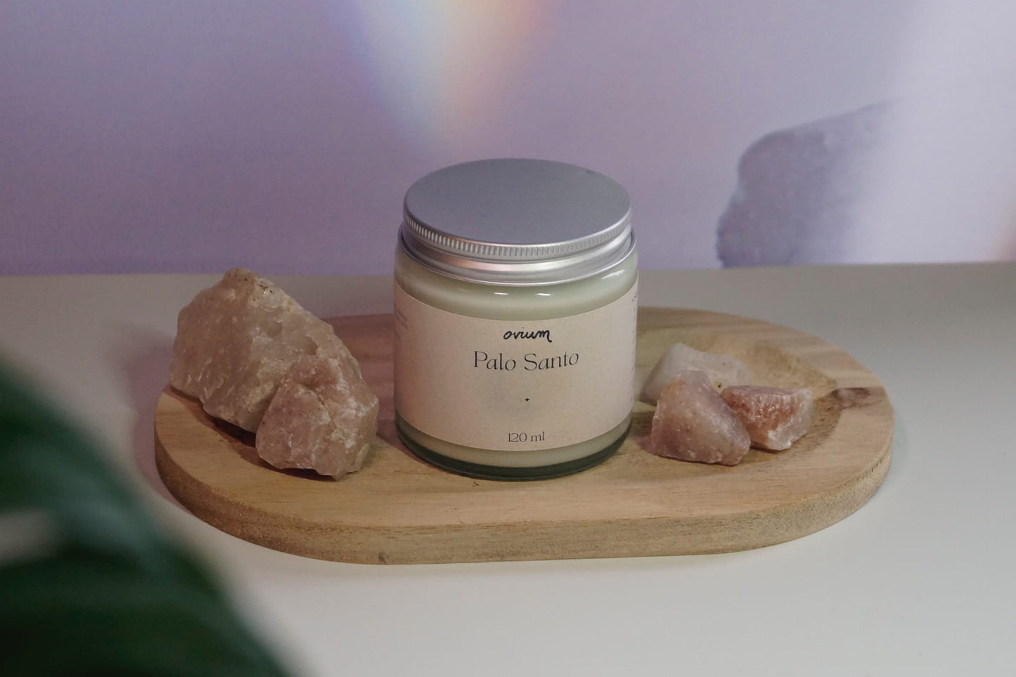 OVIUM Soy Candle - Palo Santo | 120ml