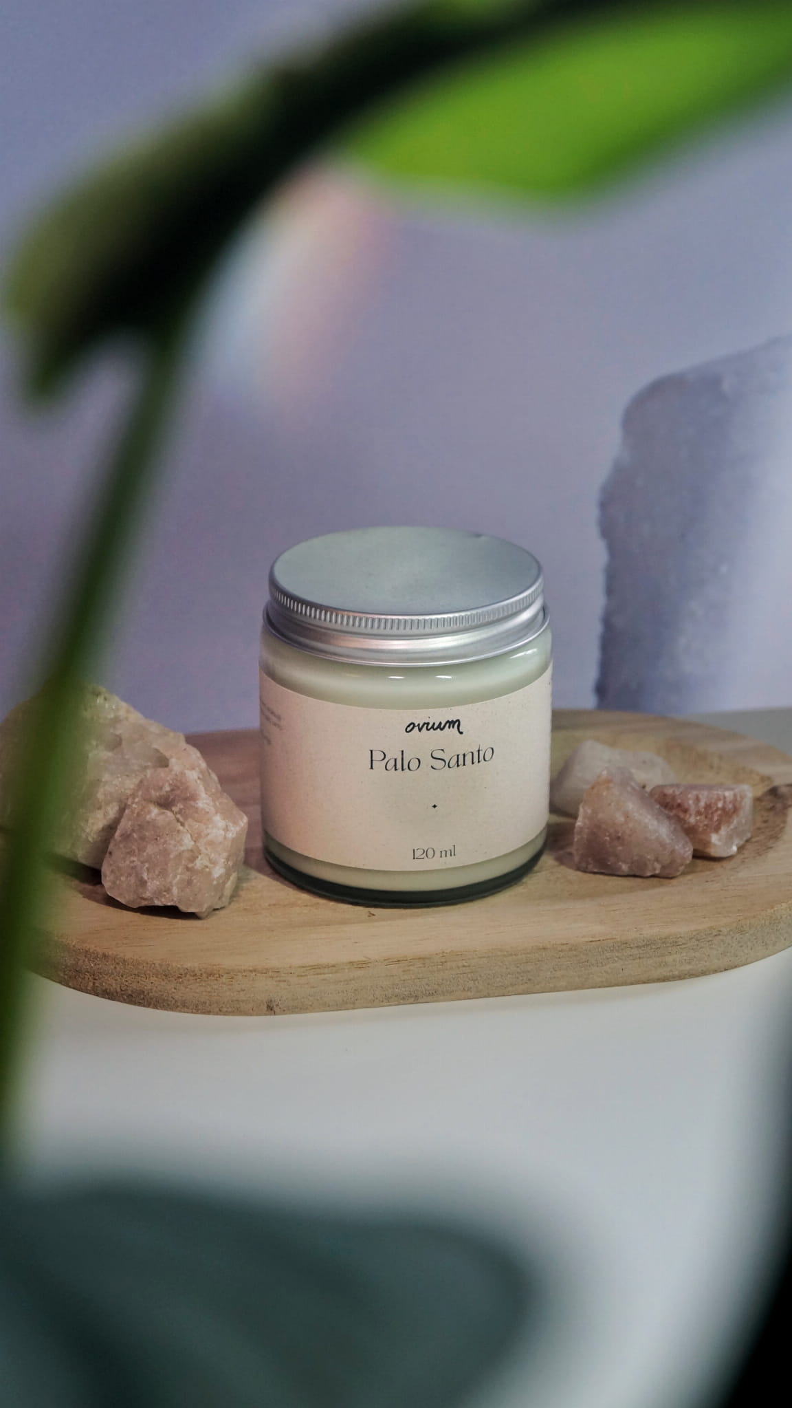 OVIUM Soy Candle - Palo Santo | 120ml