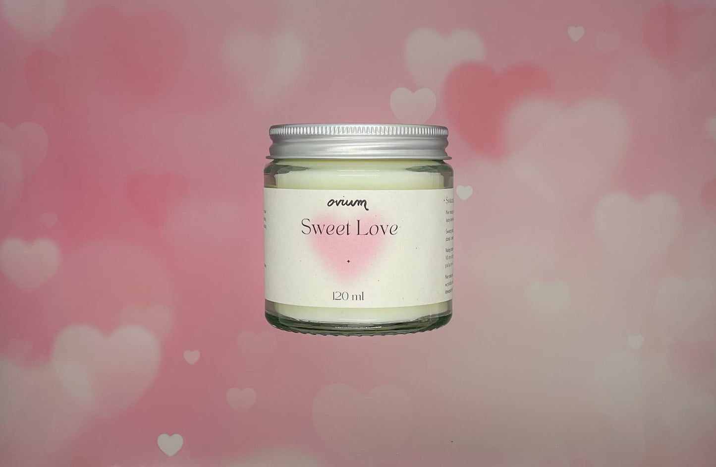 OVIUM Soy Candle - Sweet Love | 120ml