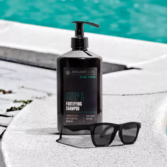 ARGANICARE for Men STEP 1 Fortifying Shampoo | 400ml