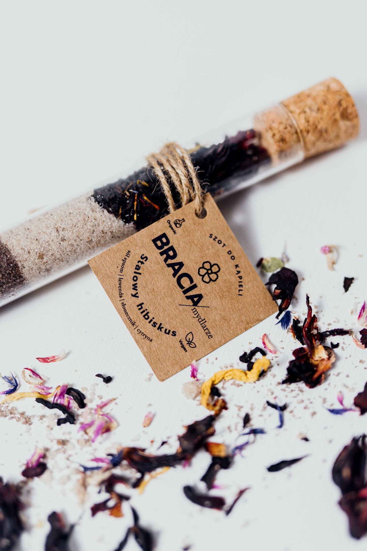 Bracia Mydlarze/The Soap Brothers Steel Hibiscus | Bath Salt Shot