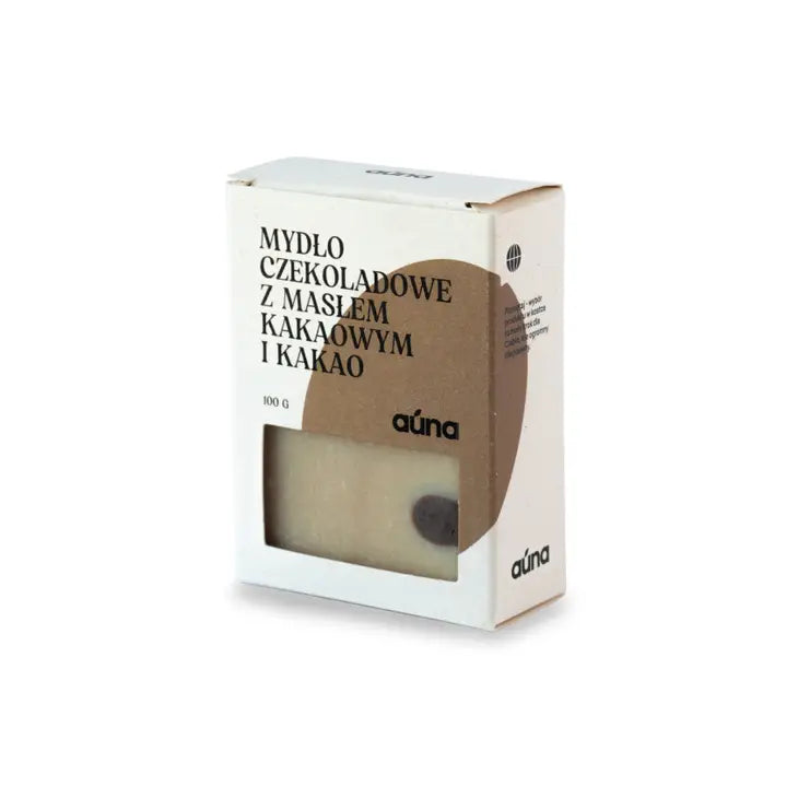 AUNA Chocolate Soap with Cocoa Butter and Cocoa | 100g