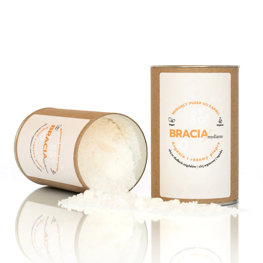 BRACIA MYDLARZE Sparkling Bath Powder ARGANIA AND PINK PEPPER | 300g