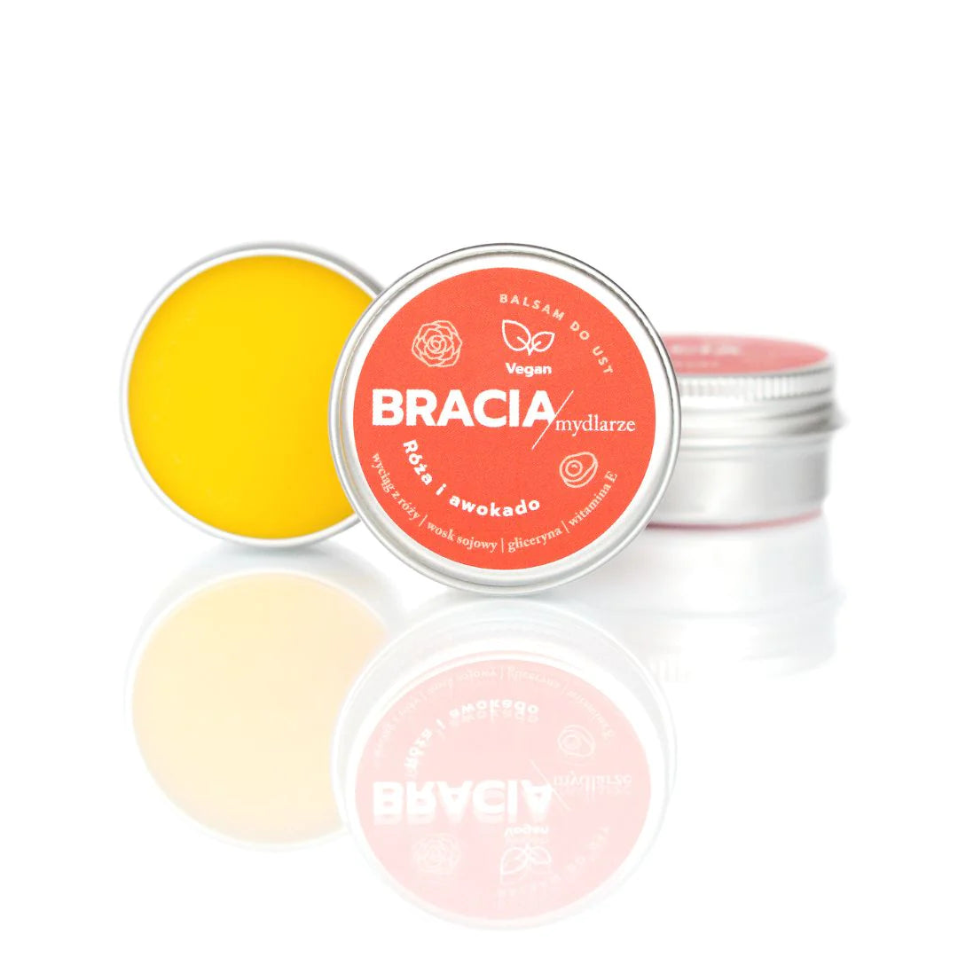 BRACIA MYDLARZE Rose and Avocado Lip Balm | 15g