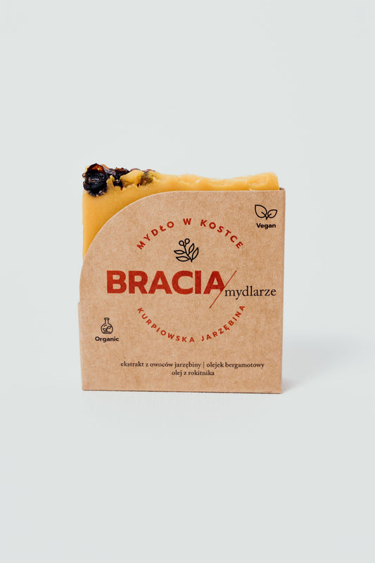 BRACIA MYDLARZE Kurpie Rowanberry | Natural Soap Bar
