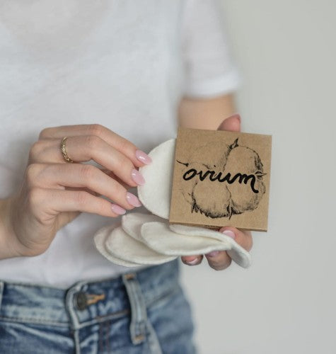 OVIUM Reusable Cotton Pad - white