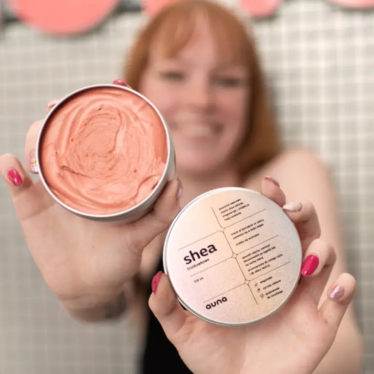 AUNA Strawberry Shea Butter with strawberry oil and vitamin E | 150ml