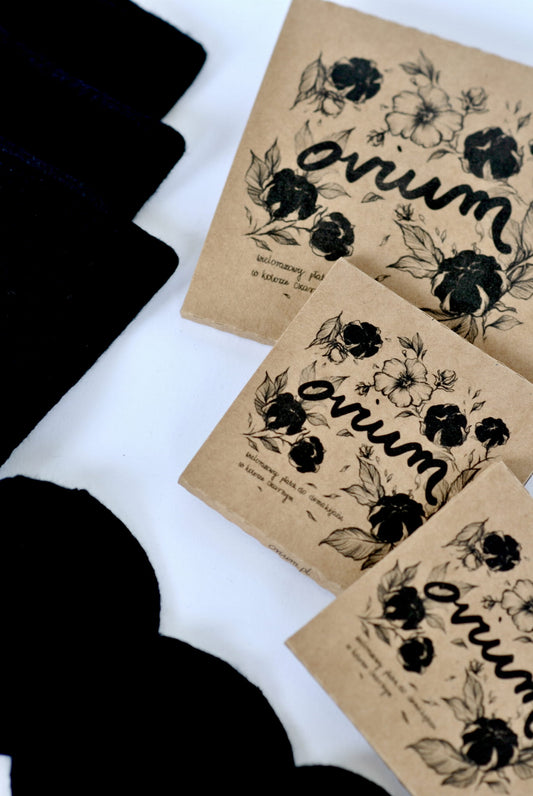OVIUM Big Reusable Cotton Pad - Black