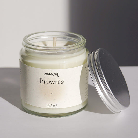 OVIUM Soy Candle - Brownie | 120ml