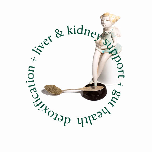 SOULEL Organic Detox - A Herbal Superfood Blend for Liver & Kidney Support | 220g | 2x3Weeks Servings