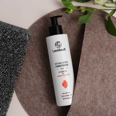 LAVIDOUX Natural Amber Shampoo & Conditioner Set | 500ml