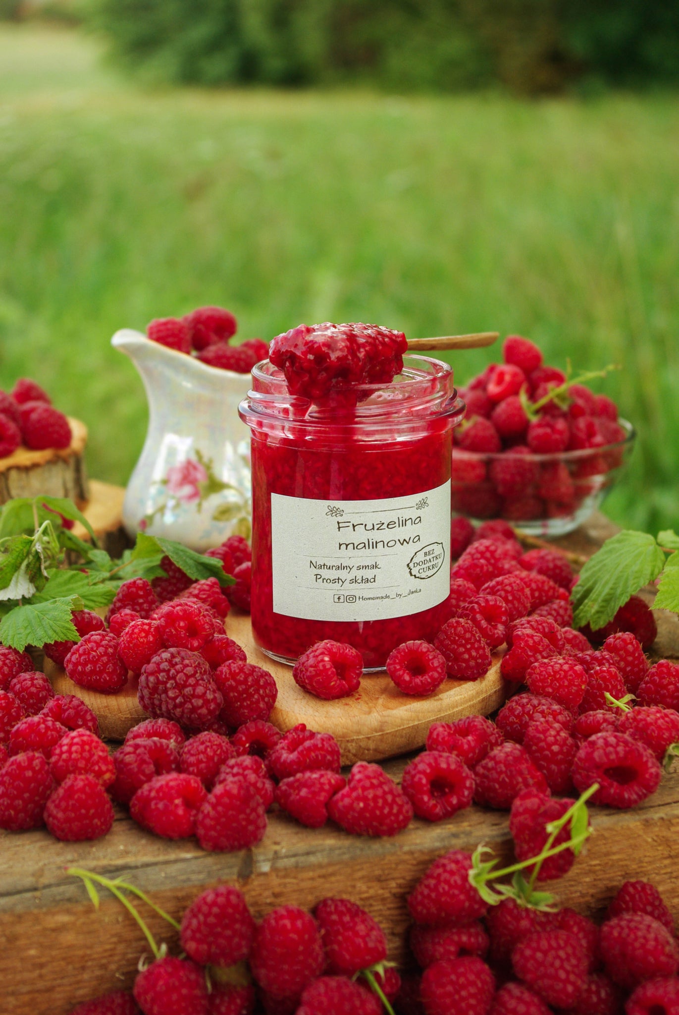 HOMEMADE BY JANKA Raspberry in Gel | 220g