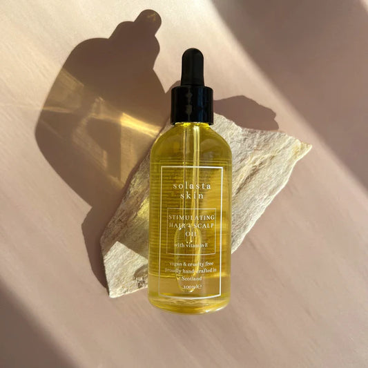 SOLASTA SKIN Stimulating Hair Growth + Scalp Oil | 100ml