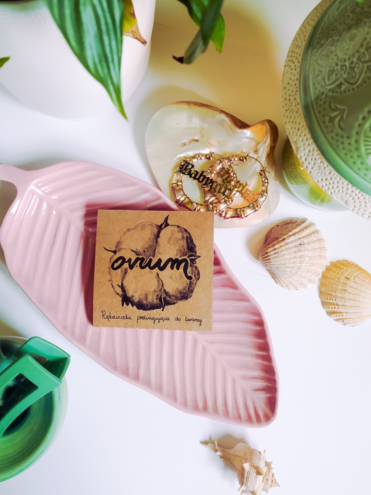 OVIUM peeling glove for face; rękawica peelingująca uk