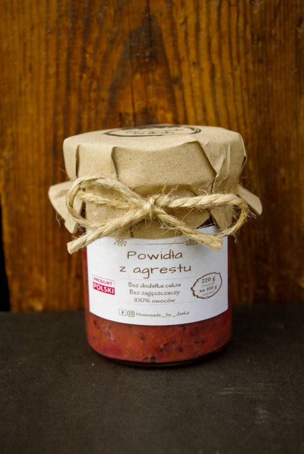 Homemade by Janka Gooseberry Jam 220g