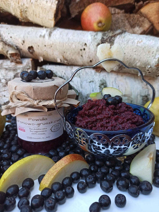 Homemade by Janka Chokeberry and Pear Jam 220g