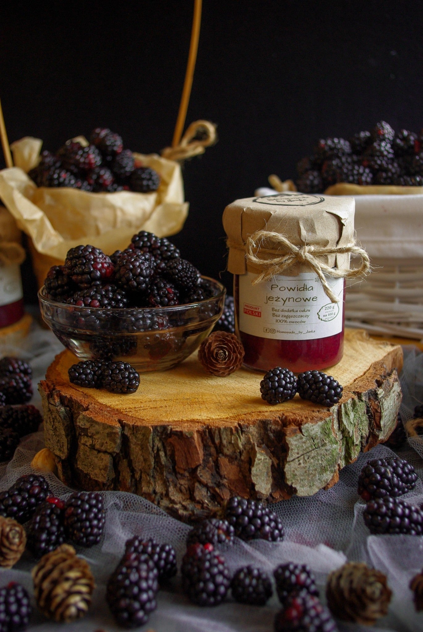 HOMEMADE BY JANKA Blackberry Jam | 220g