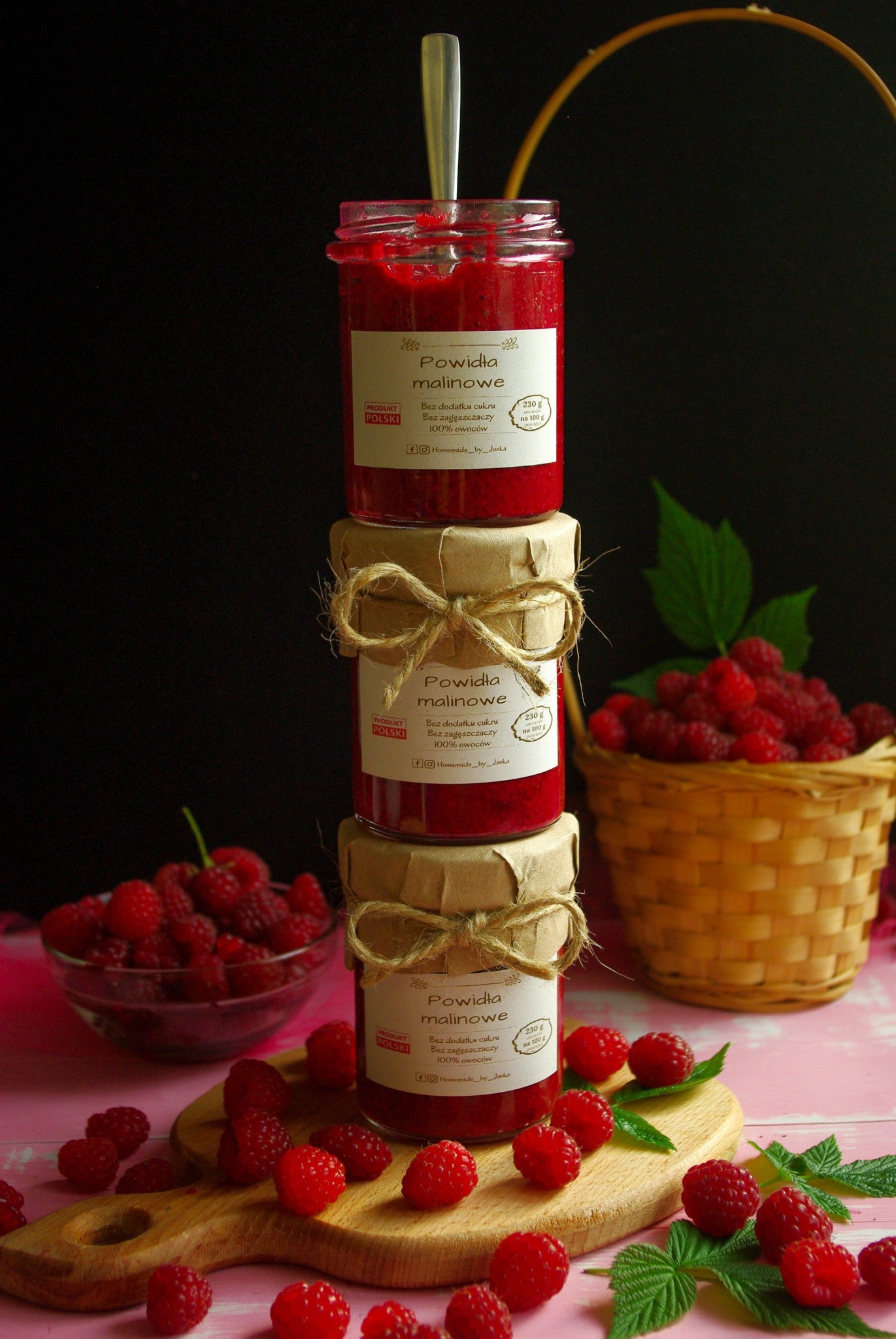 HOMEMADE BY JANKA Raspberry Jam | 220g