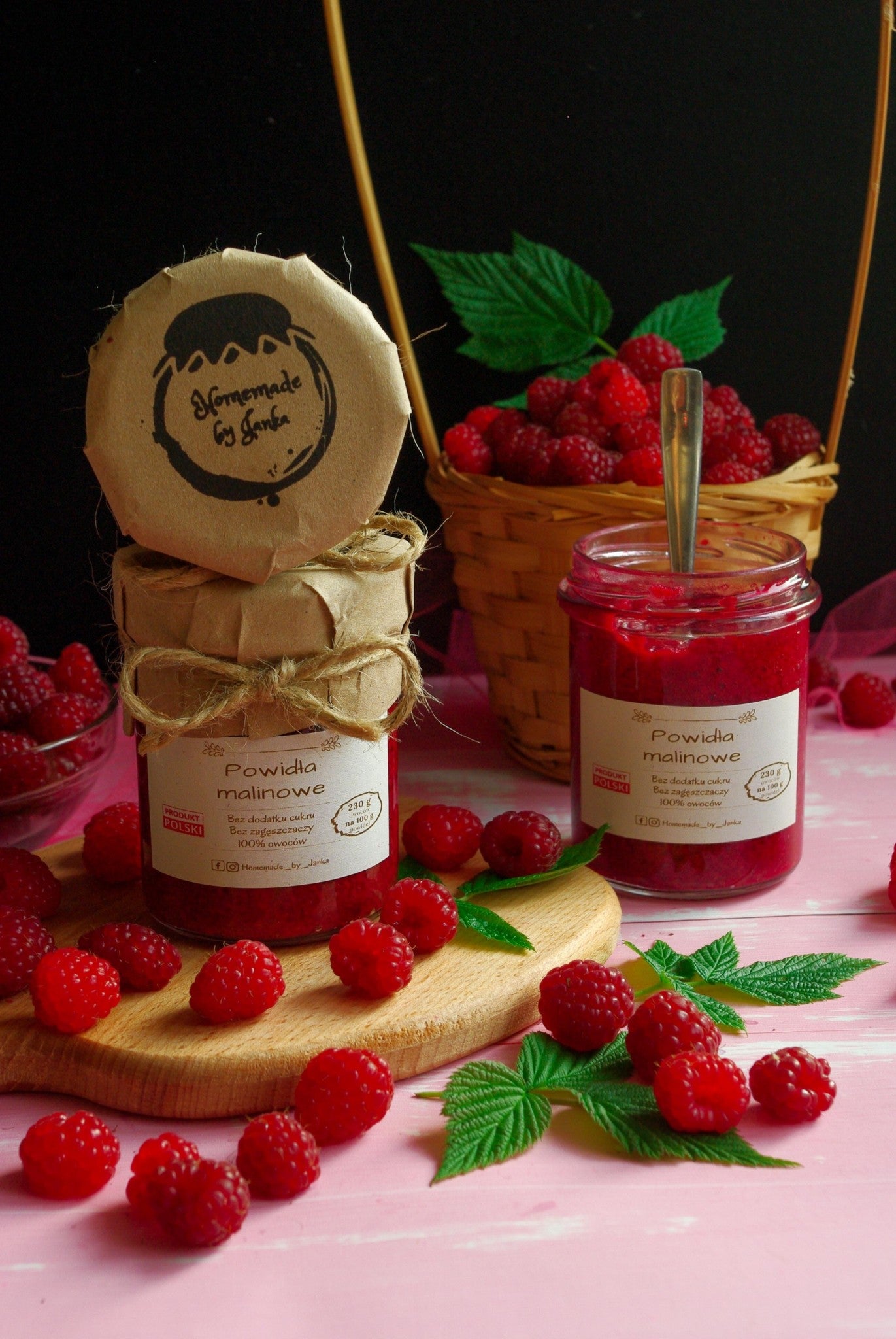HOMEMADE BY JANKA Raspberry Jam | 220g