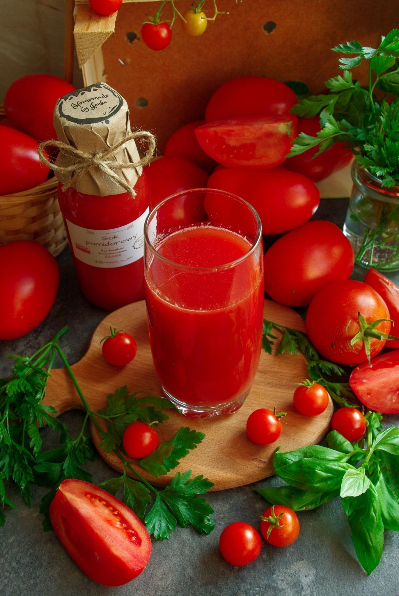 HOMEMADE BY JANKA Tomato Juice | Cold Pressed | 330ml