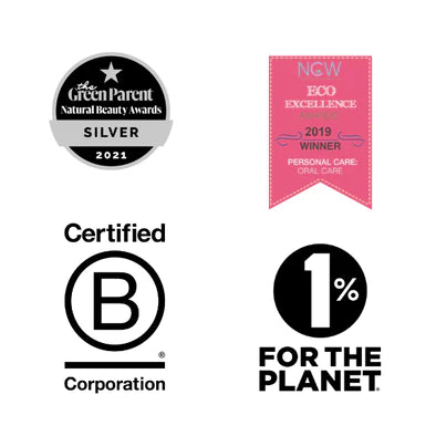 TRUTHBRUSH Tiny Bamboo Toothbrush for Children - Cloud White | Soft