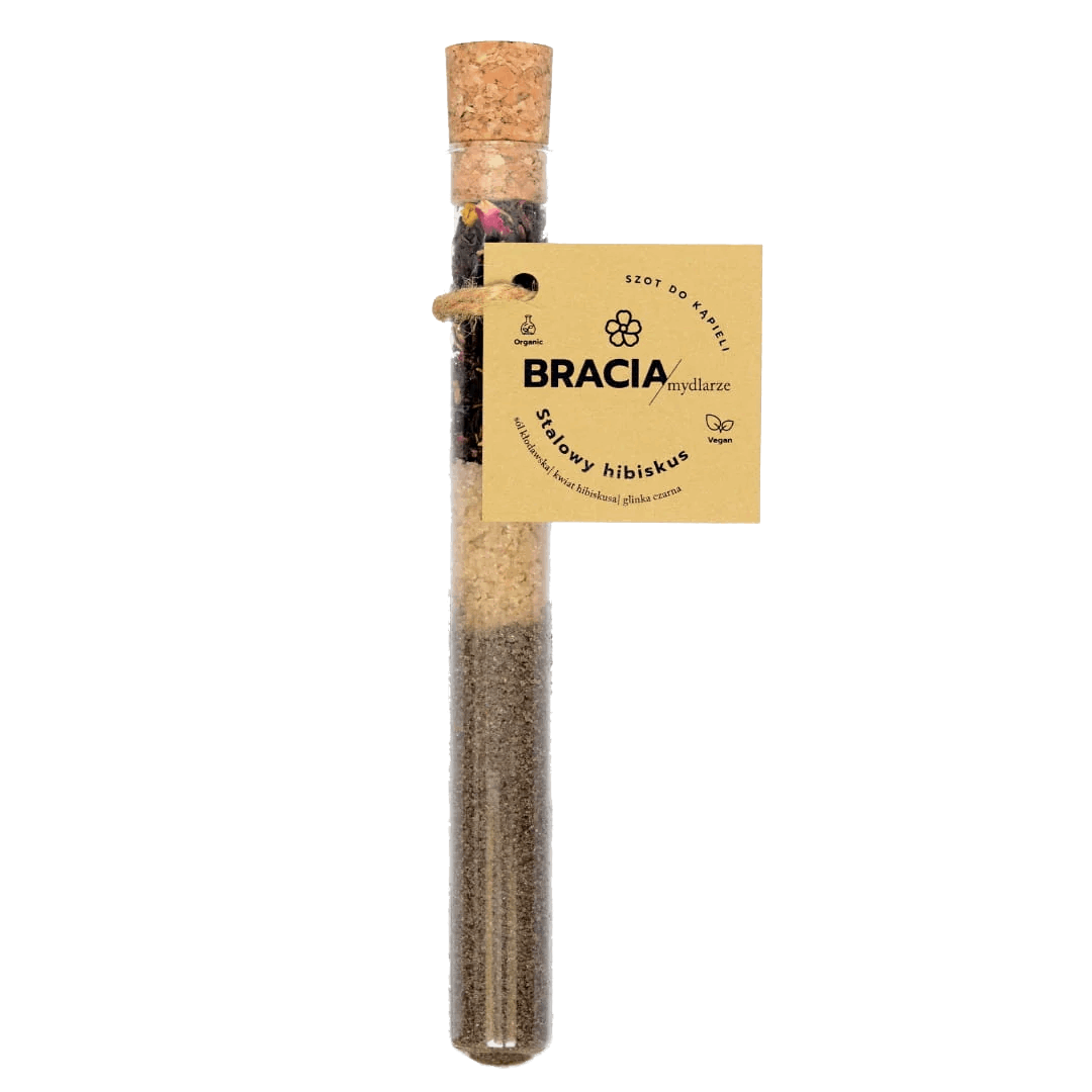 Bracia Mydlarze/The Soap Brothers Steel Hibiscus | Bath Salt Shot