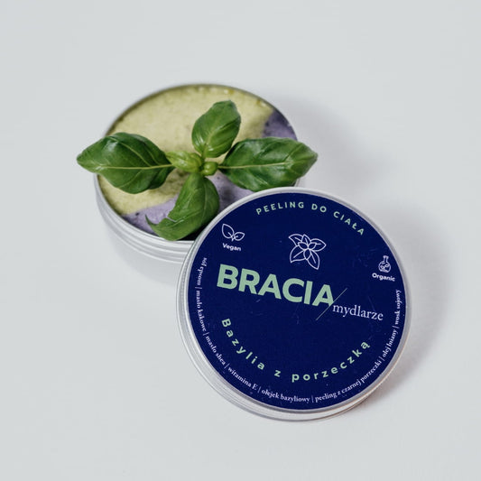 BRACIA MYDLARZE Basil with Currant Body Scrub | 200g
