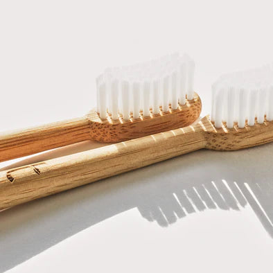 TRUTHBRUSH Award-Winning Bamboo Toothbrush - Medium Moss Green