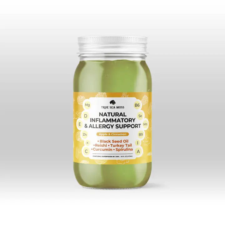 TRUE SEA MOSS Natural Inflamatory & Allergy Support Sea Moss Gel | 453g