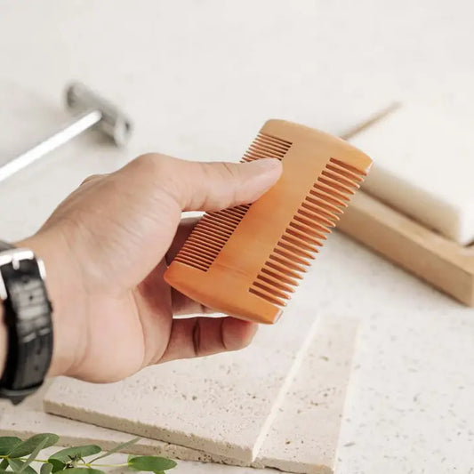 JUNGLE CULTURE Beard Comb | Wooden Beard Grooming Comb For Men