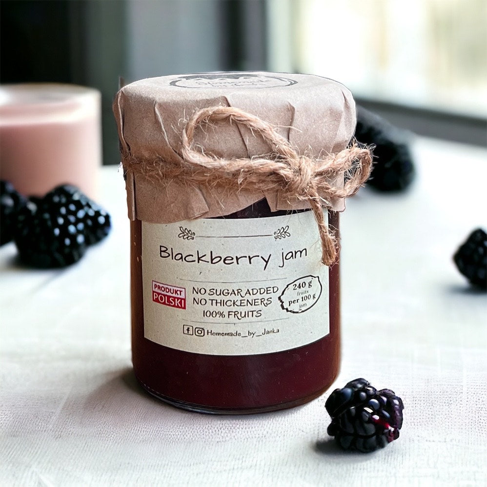 HOMEMADE BY JANKA Blackberry Jam | 220g