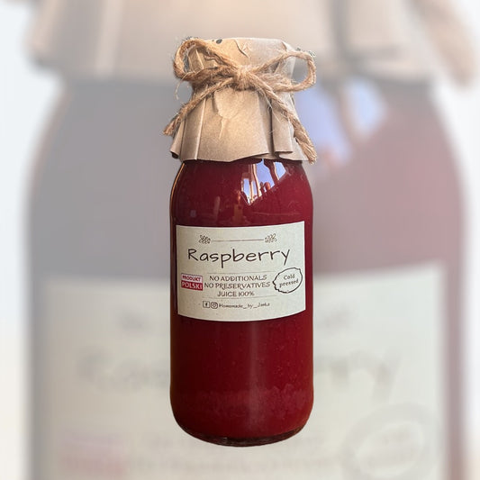 HOMEMADE BY JANKA Raspberry Juice | Cold Pressed | 330ml