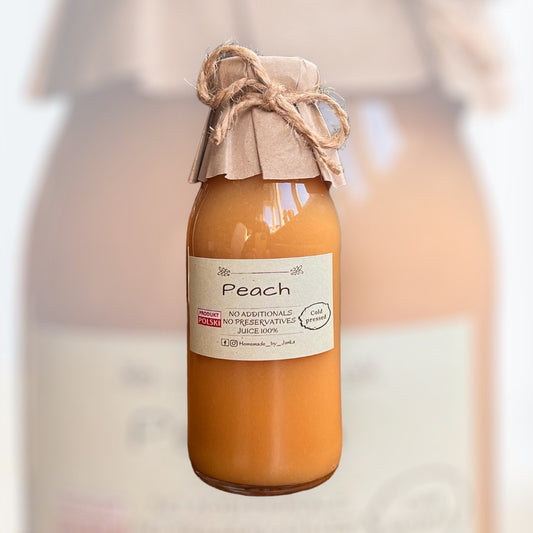 HOMEMADE BY JANKA Peach Juice | Cold Pressed | 330ml