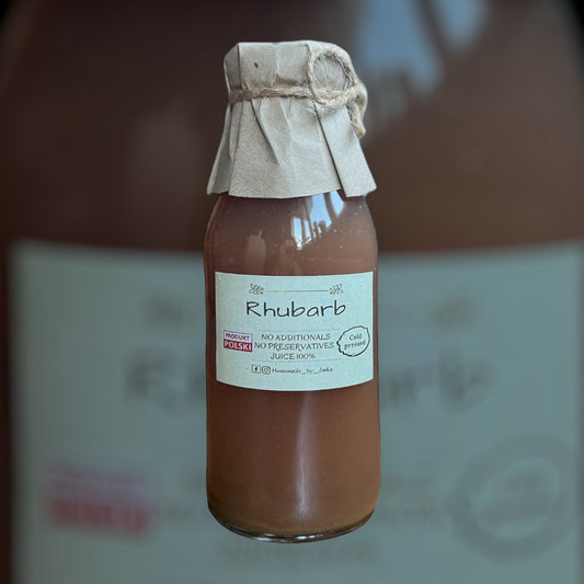 HOMEMADE BY JANKA Rhubarb Juice | Cold Pressed | 330ml