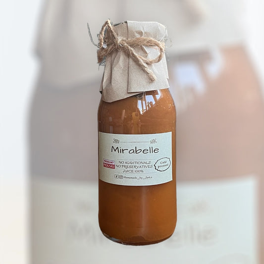 HOMEMADE BY JANKA Mirabelle Juice | Cold Pressed | 330ml