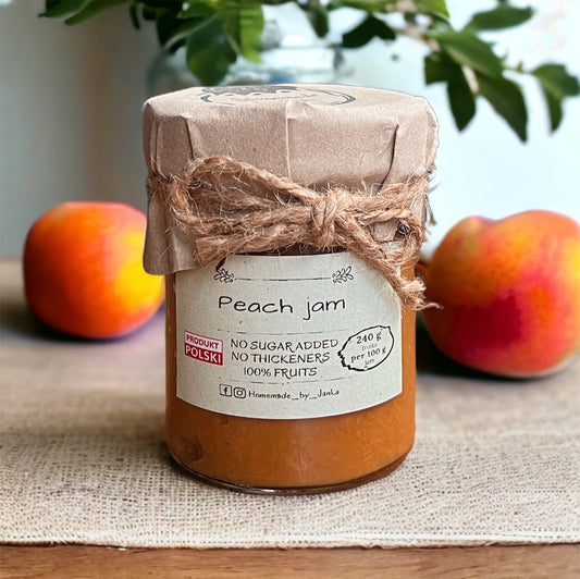 HOMEMADE BY JANKA Peach Jam | 240g