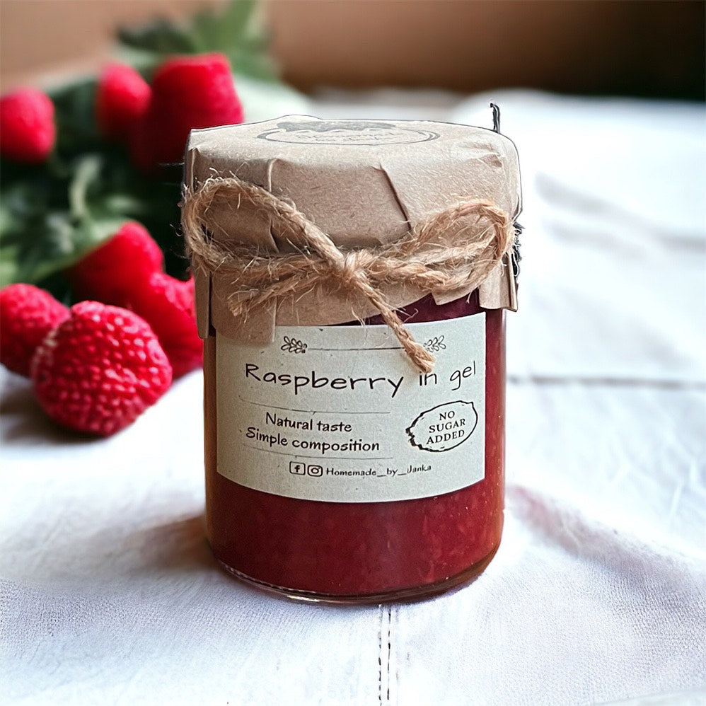 HOMEMADE BY JANKA Raspberry in Gel | 220g