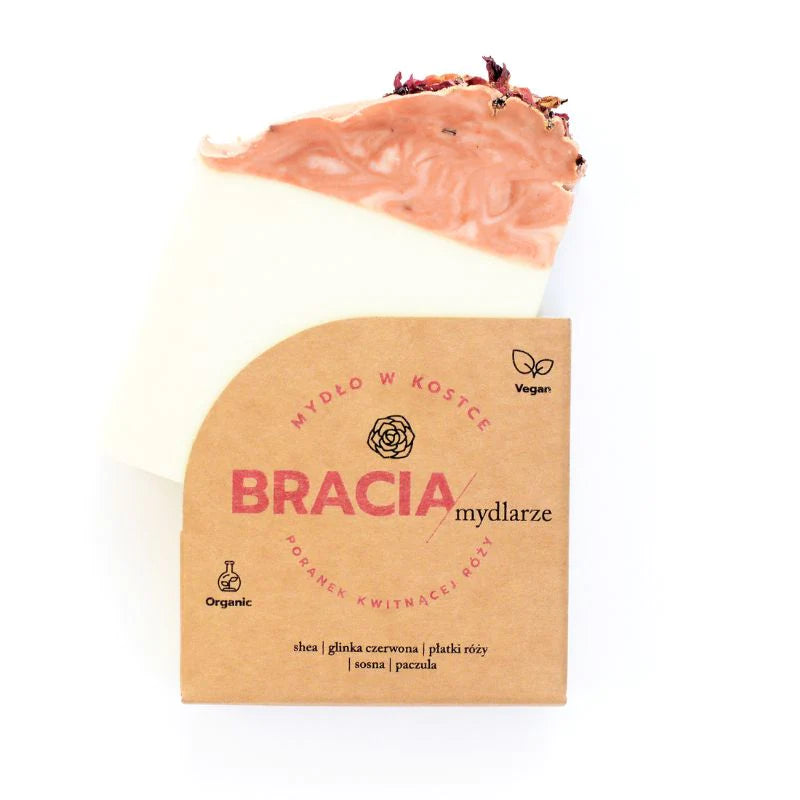 BRACIA MYDLARZE Morning of the Blooming Rose | Rose Soap Bar | 120g