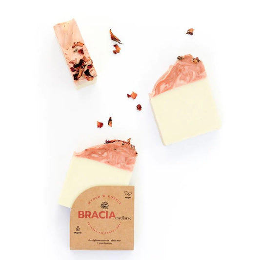 BRACIA MYDLARZE Morning of the Blooming Rose | Rose Soap Bar | 120g