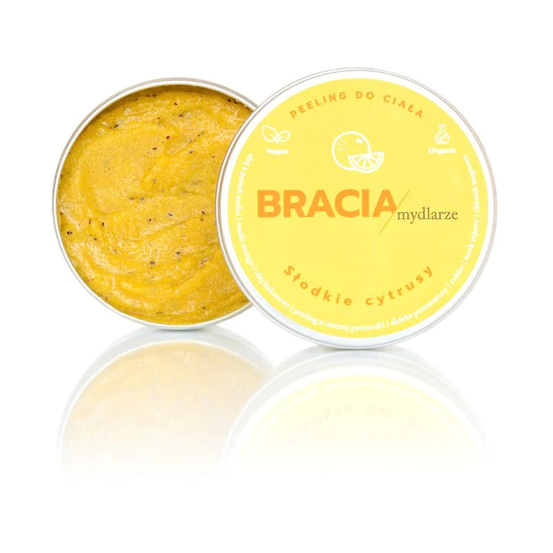 BRACIA MYDLARZE Sweet Citrus Natural Sugar Body Scrub | 200g