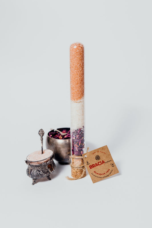 BRACIA MYDLARZE Bath Salt Shot TAME ROSE | 70ml