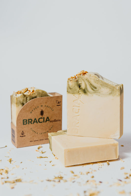 BRACIA MYDLARZE Warm Summer Night | Jasmine and Acacia Soap