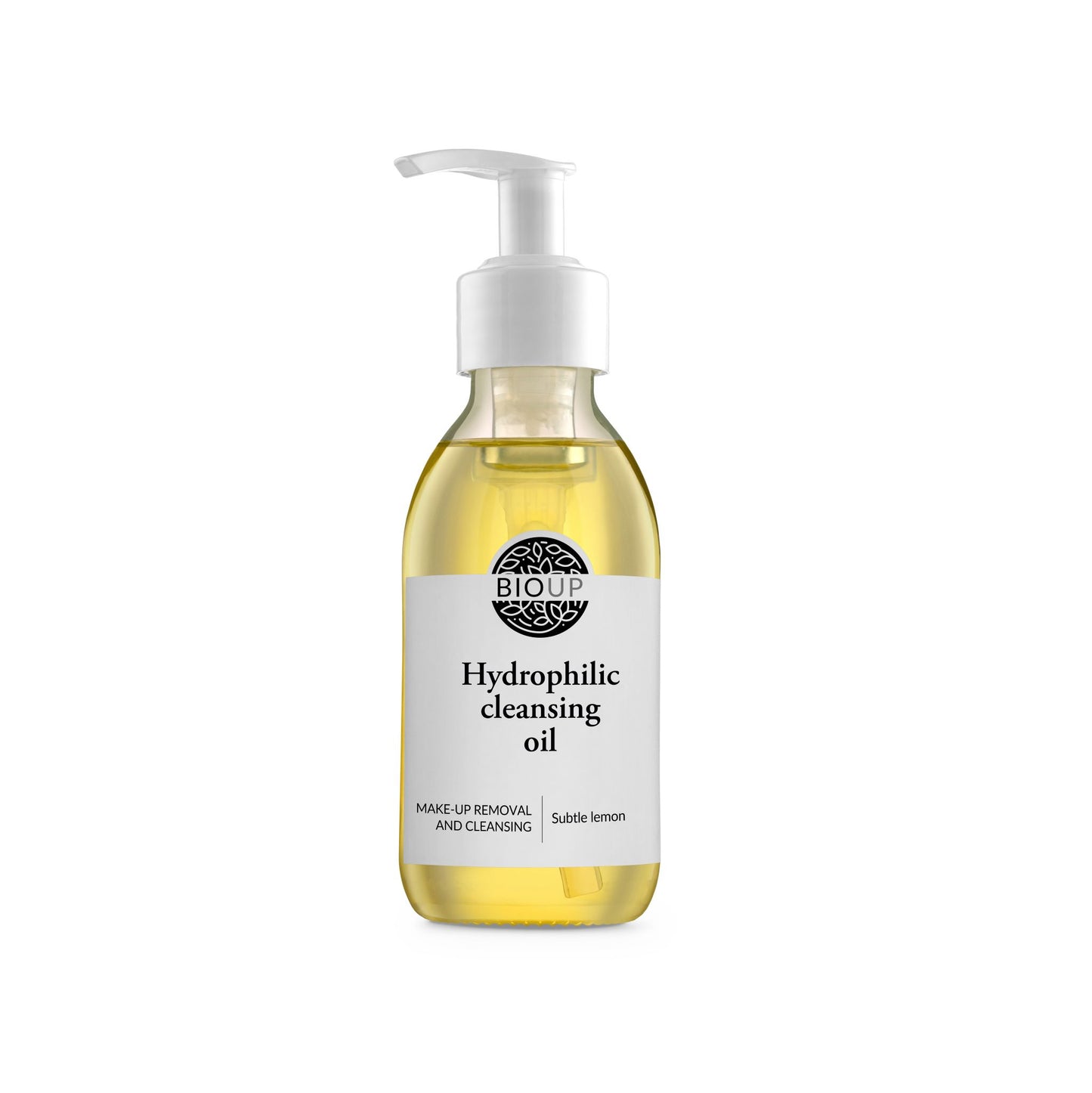 BIOUP Hydrophilic Cleansing Oil, Delicate Lemon | 150ml glass bottle