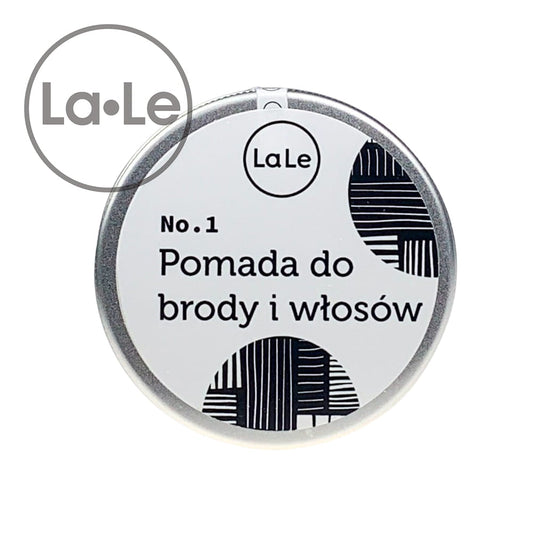 La- Le No.1 Hair and Beard Pomade | 50ml Best Before 22.08.2023