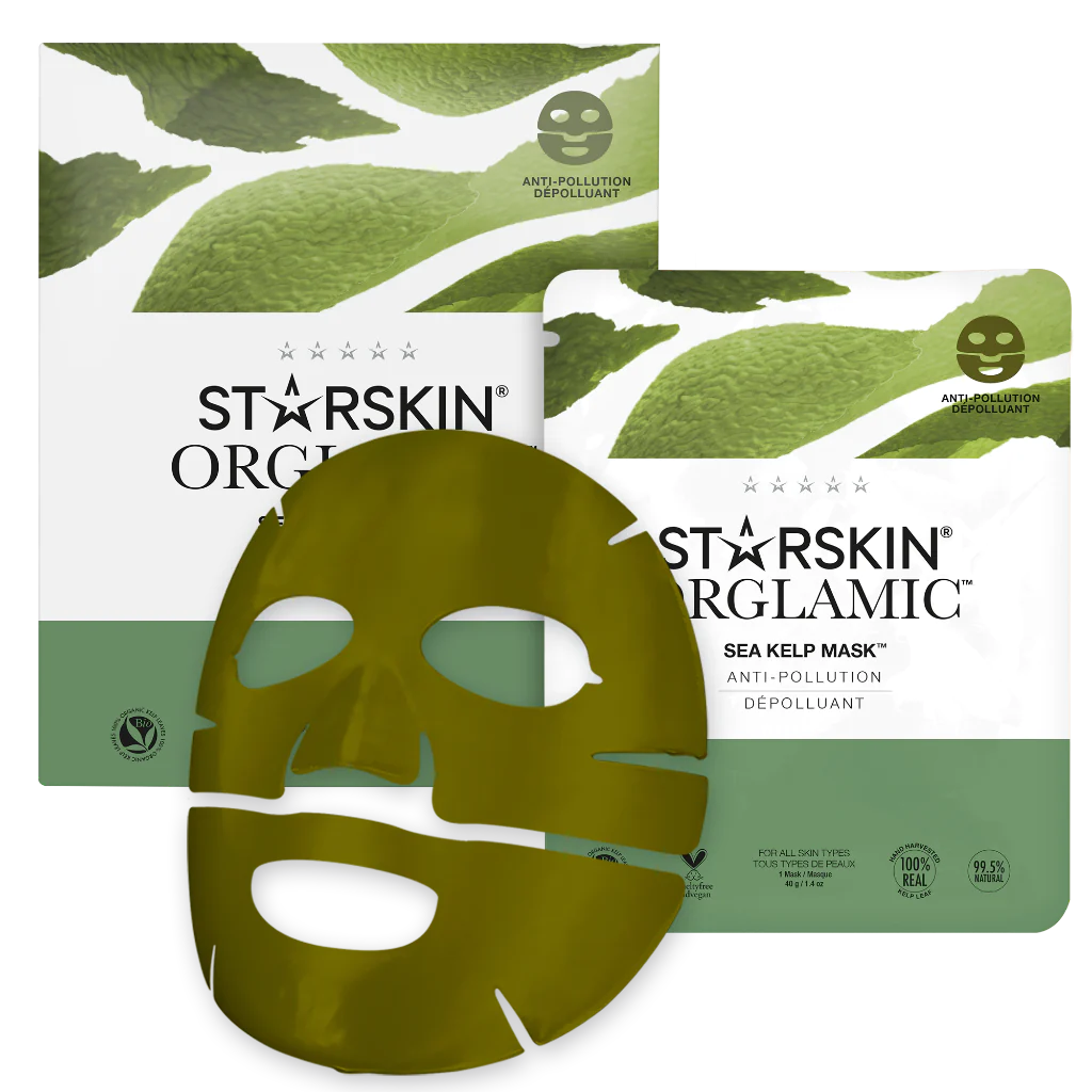 STARSKIN ORGLAMIC™ Sea Kelp Mask™ Anti-Pollution Face Sheet Mask