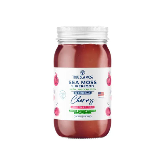 TRUE SEA MOSS Cherry Sea Moss Gel  | 453g