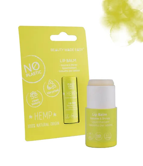 BEAUTY MADE EASY Paper Tube Lip Balm  H e m p | 6g
