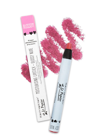 BEAUTY MADE EASY Moisturising Lipstick Glossy Nude Blossom | 6g
